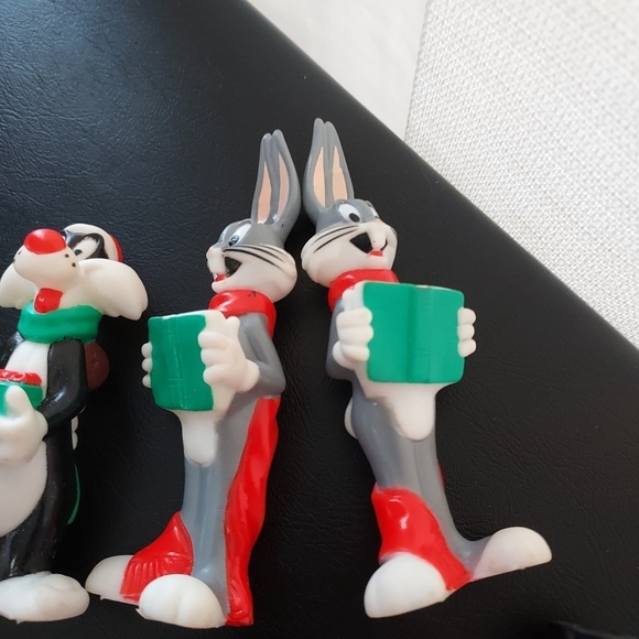 9 Blow Mold Tree Light Covers And 1 Vintage Lonney Tunes Taz Covers Only - Picture 3 of 9